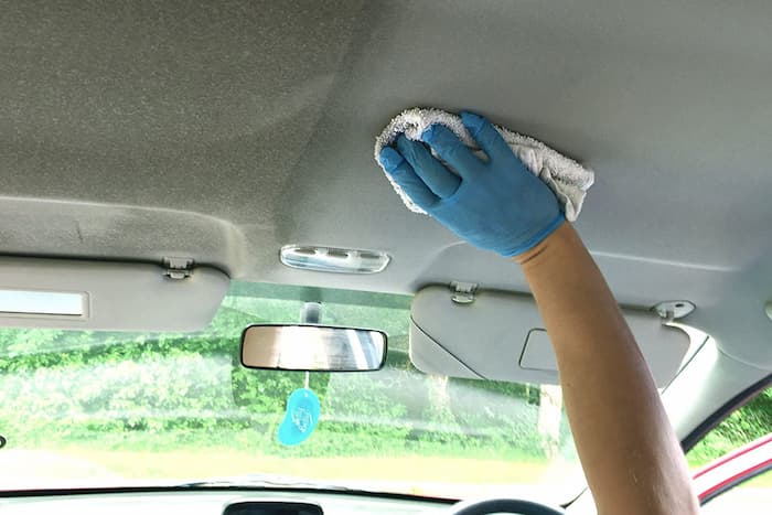 Deep Clean Your Car Headliner